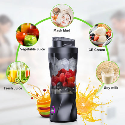 700ML Electric Portable Juicer Fresh Fruit Mixer